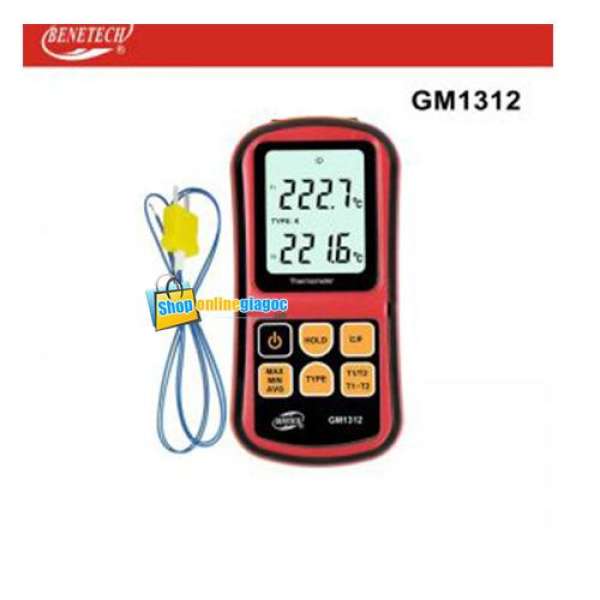 Máy đo nhiệt độ tiếp xúc Benetech GM1312