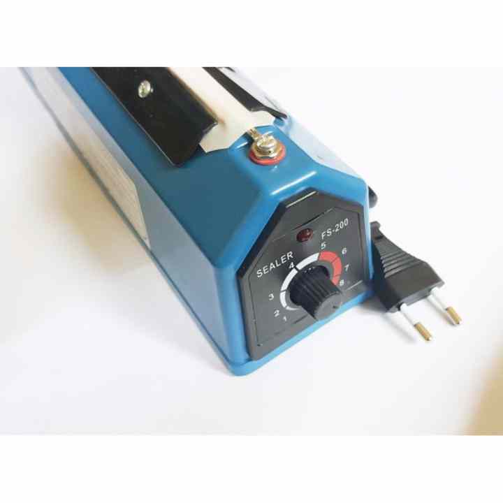 Máy hàn túi nilon dập tay Impulse Sealer PFS-200 (Xanh)