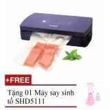 Máy hút chân không Sunhouse Mama SHD5833 (Đen) + Tặng  01 Máy xay sinh tố SHD5111