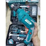 [HCM]Máy khoan Total 650W + Bộ phụ kiện 100 món