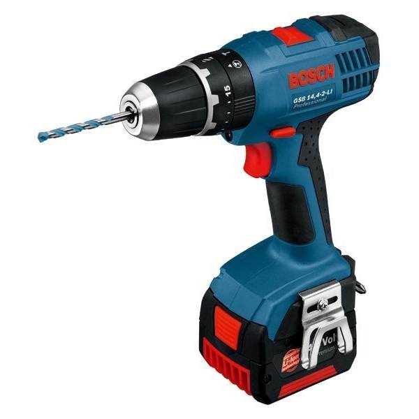 Máy khoan vặn vít dùng pin Bosch GSB 14.4-2-LI Professional (Xanh)