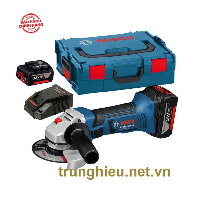 Máy mài dùng pin Bosch GWS 18V-LI SET