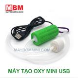 Máy bơm tạo Oxy dự phòng hồ cá USB 6V Mini