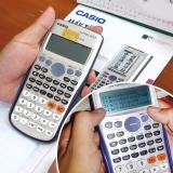 máy tính casio fx 570ES PLUS ( tặng kèm tai nghe bluetooth trị giá 250k)