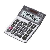 Máy tính để bàn loại nhỏ Casio MX-120S (Xám)