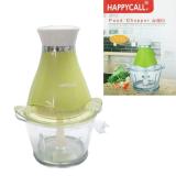 Máy xay thịt cá cối thủy tinh 4 lưỡi dao happy call- sản phẩm cao cấp