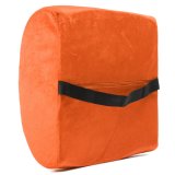 Memory Foam Lumbar Cushion Travel Pillow Car Flight Seat Home Chair Back Support