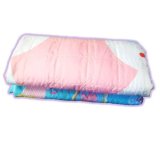 (FreeShip MAX) Mền chần gòn Kovico cotton họa tiết Thỏ trắng