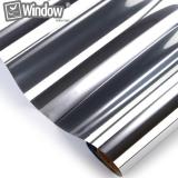 Mirror One Way Silver Glass Window Film Static Cling Privacy Security Sticker