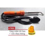 Mỏ hàn đầu dẹp cao cấp 80w asaki ak-9044 tặng kèm nhựa thông và cuộn chì hàn