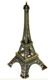 Mô hình tháp Eiffel cao 18 cm (màu vàng rêu)