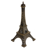 Mô hình tháp Eiffel cao 25 cm (Màu vàng rêu)