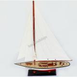 Thuận buồm xuôi gió Thuyền Endeavour 50cm (Đỏ - Trắng)