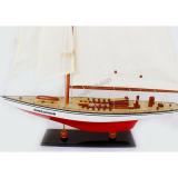 Thuận buồm xuôi gió Thuyền Endeavour 50cm (Đỏ - Trắng)
