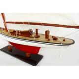 Thuận buồm xuôi gió Thuyền Endeavour 50cm (Đỏ - Trắng)