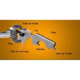 Móc chìa khóa đa năng 8 trong 1 Keytool