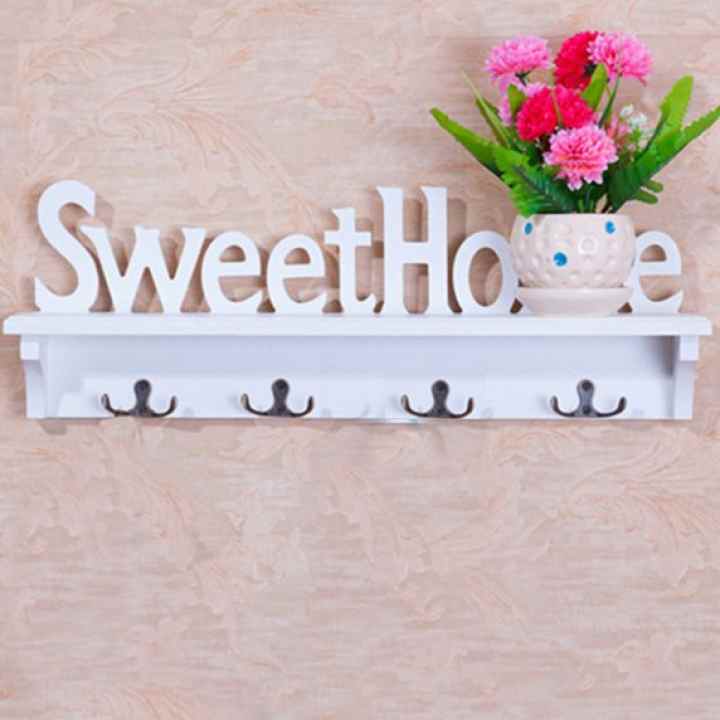 Móc treo kết hợp kệ để đồ Sweet home CD302