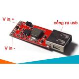 Module Hạ Áp Buck DC-DC 3A In 4.5 - 28VDC Out 5VDC 92% Đầu Ra USB