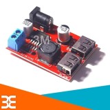 Module Hạ Áp Buck DC-DC Vin 6 - 40V Vout 5V 3A 2 Đầu RA V2
