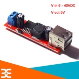 Module hạ áp buck dc-dc vin 6v-40vdc vout 5v 3a 2 đầu ra v1