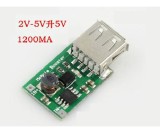 Module tăng áp dc-1.2a. in:2.0 ~ 5v, out: 5v