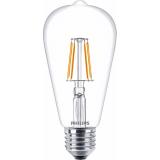 (Mua 4 tặng 1) Bóng đèn Philips LED Fila 4.3W 2700K đuôi E27 ST64 - Ánh sáng vàng