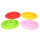 Đa năng chống Trơn Trượt Silicone Vị Trí Đĩa Mặt Cười Hình Khuôn Khay-quốc tế