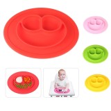 Đa năng chống Trơn Trượt Silicone Vị Trí Đĩa Mặt Cười Hình Khuôn Khay-quốc tế