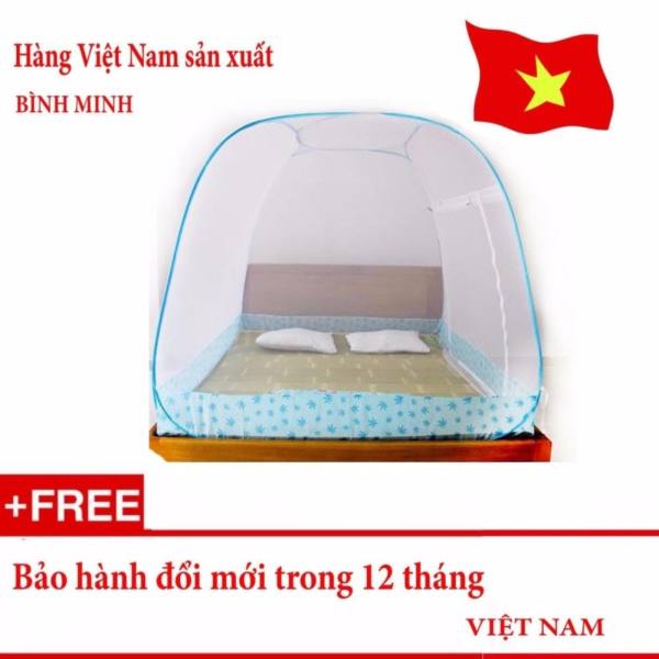 Mùng chụp gia đình tự bung cao cấp gấp gọn 1m8 x 2m siêu bền (Loại đỉnh rộng) - Hàng Việt Nam