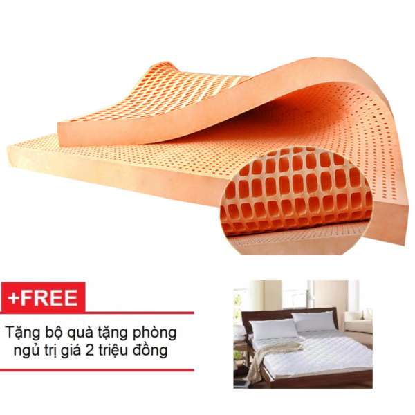 Nệm cao su thiên nhiên Sohan 160x200x10cm  + Tặng bộ quà tặng phòng ngủ