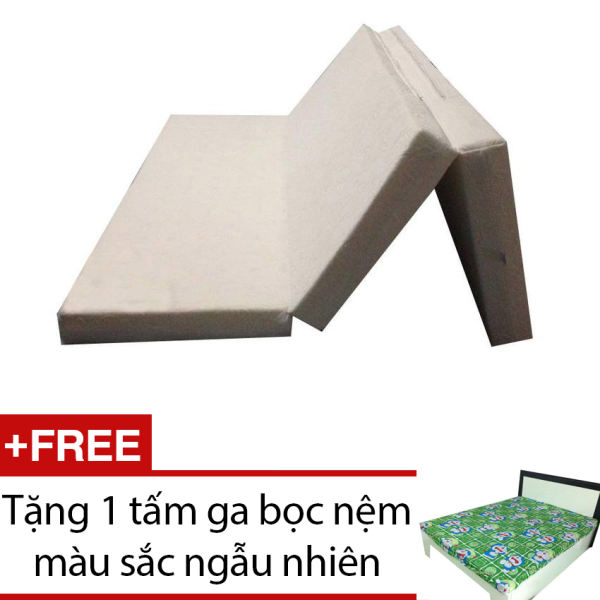 Nệm gấp 3 NM0510NL01 + Tặng 1 tấm ga bọc nệm màu sắc ngẫu nhiên