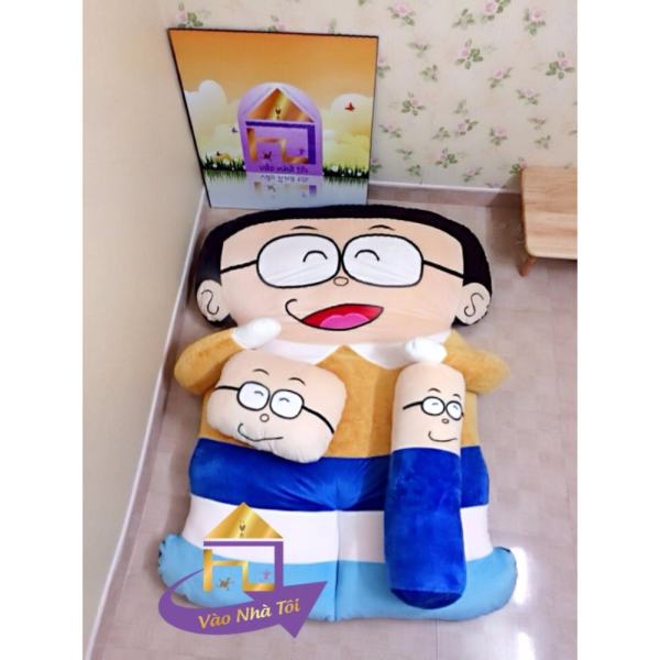 Nệm hình thú Cao Cấp Nhật Bản Nobita Vao Nha Toi BA0038