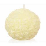 Nến thơm décor hoa hồng hình quả cầu MIC5074 (Trắng)