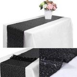 New 108 inch Sequin Satin Table Runner Glitter Wedding Party Banquet Venue Decor - intl