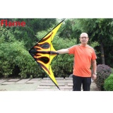 New 63-Inch 1.6m Dual Line Flame Stunt Kite Outdoor fun Sport Toys for Beginner - intl