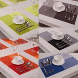 Mới NHỰA PVC Chống Thấm Nước Placemats Cách Nhiệt Thảm Bàn Đế Lót Ly Nhà Bếp Bàn Ăn-quốc tế