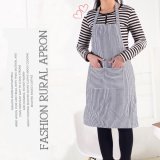 New Striped Skirt Waiter Kitchen Chef Cooking Apron Blue - intl