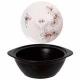 Nồi đất Hamony nắp Hoa Ly DongHwa Hàn Quốc CS005 23.5cm 1185ml