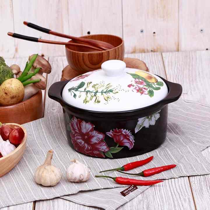 NỒI GỐM SỨ ĐÁY TỪ ROYALCOOKS 2L