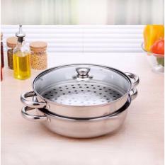 bộ xửng hấp happy cook,noi hap 2 tang,nồi hấp đa năng sunhouse shd4401,Sale cực sốc 50%