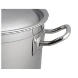 Nồi luộc gà Inox 3 đáy Fivestar Tân Hợp Thành đường kính 26cm/28cm/30cm/32cm nắp Inox dùng bếp từ - Hàng chính hãng, bảo hành 5 năm