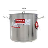 Nồi luộc gà inox 5 đáy Eagle 28cm AS-26PR28.1100