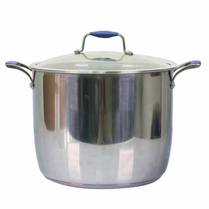 Nồi luộc gà inox dùng được bếp từ phi 28cm Goldsun GH23-F28SG