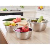 Thau đa năng Inox 304 - Onlycook - 24x22.5cm