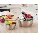 Thau đa năng Inox 304 - Onlycook - 24x22.5cm