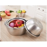 Thau đa năng Inox 304 - Onlycook - 24x22.5cm