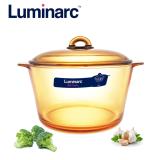 Nồi thủy tinh cao cấp Luminarc Vitro Amberline Granite 5L (Đáy mới chống trượt)