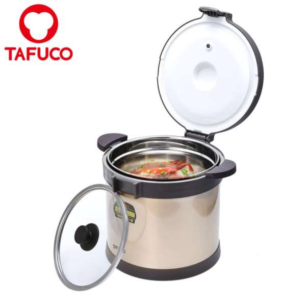 Nồi ủ nhiệt chân không đa năng Tafuco 4.5L hàng Nhật