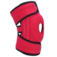 Chống trơn trượt Thoáng Khí Leo Núi Thể Thao Chân Đầu Gối 4 Hỗ Trợ Bảo Vệ (Đỏ)- quốc tế