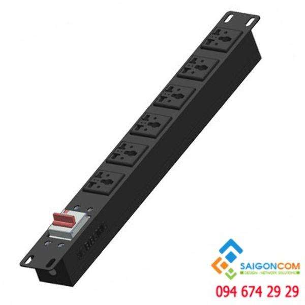 Ổ cắm 6 chấu dùng cho tủ rack